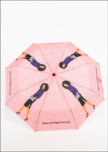 Load image into Gallery viewer, Bless and Highly Favored Pink Umbrella