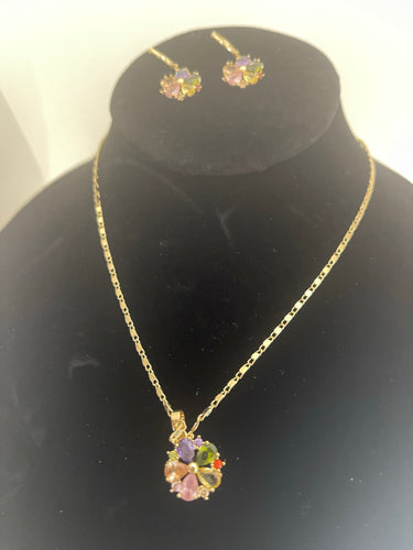 Ladies Multi-color necklace